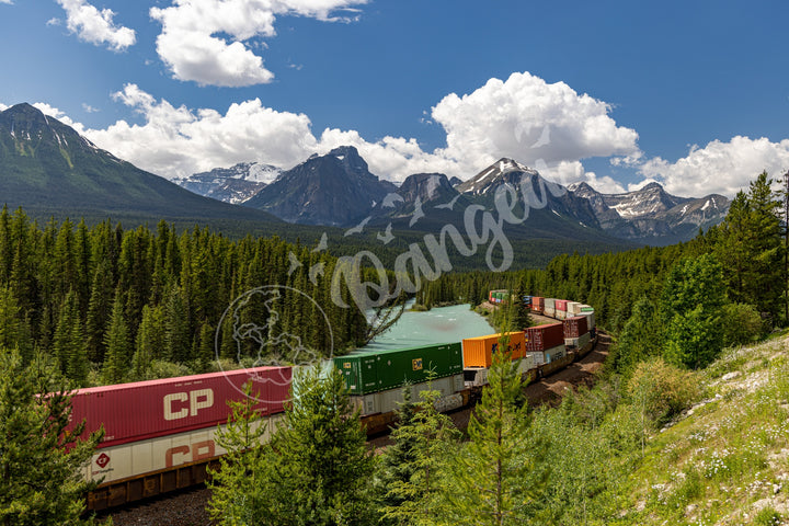 Morant's Curve, Banff: The Train Wall Art