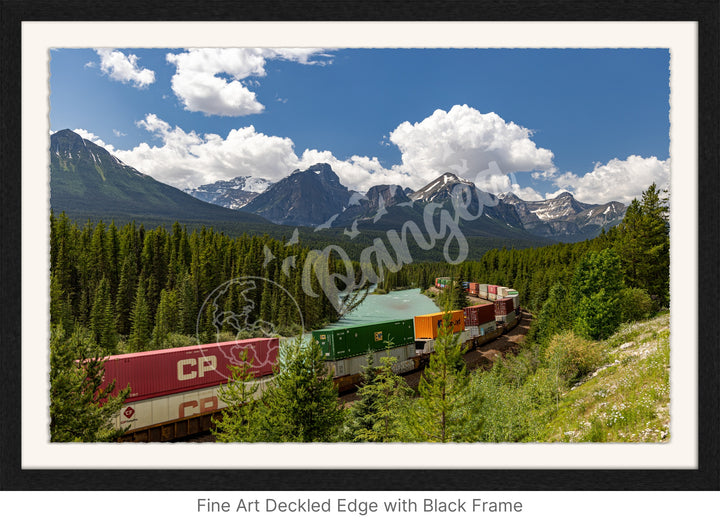 Morant's Curve, Banff: The Train Wall Art