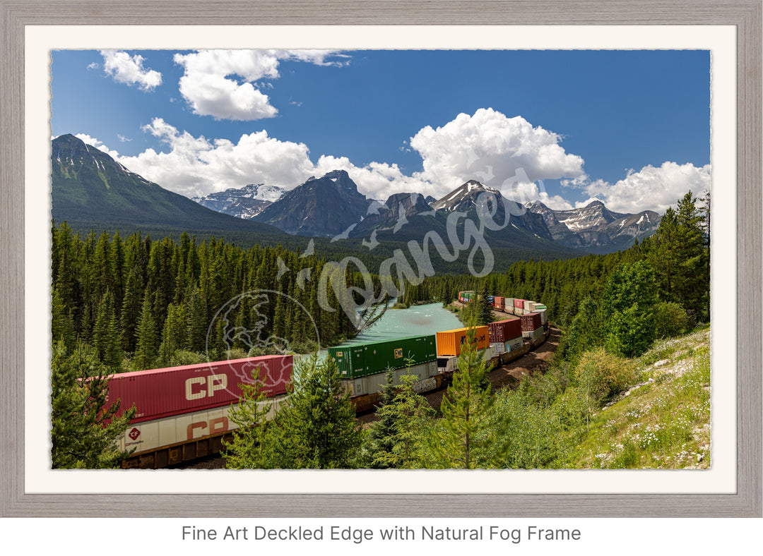 Morant's Curve, Banff: The Train Wall Art