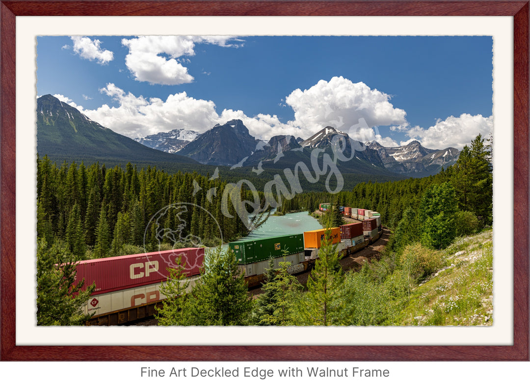 Morant's Curve, Banff: The Train Wall Art