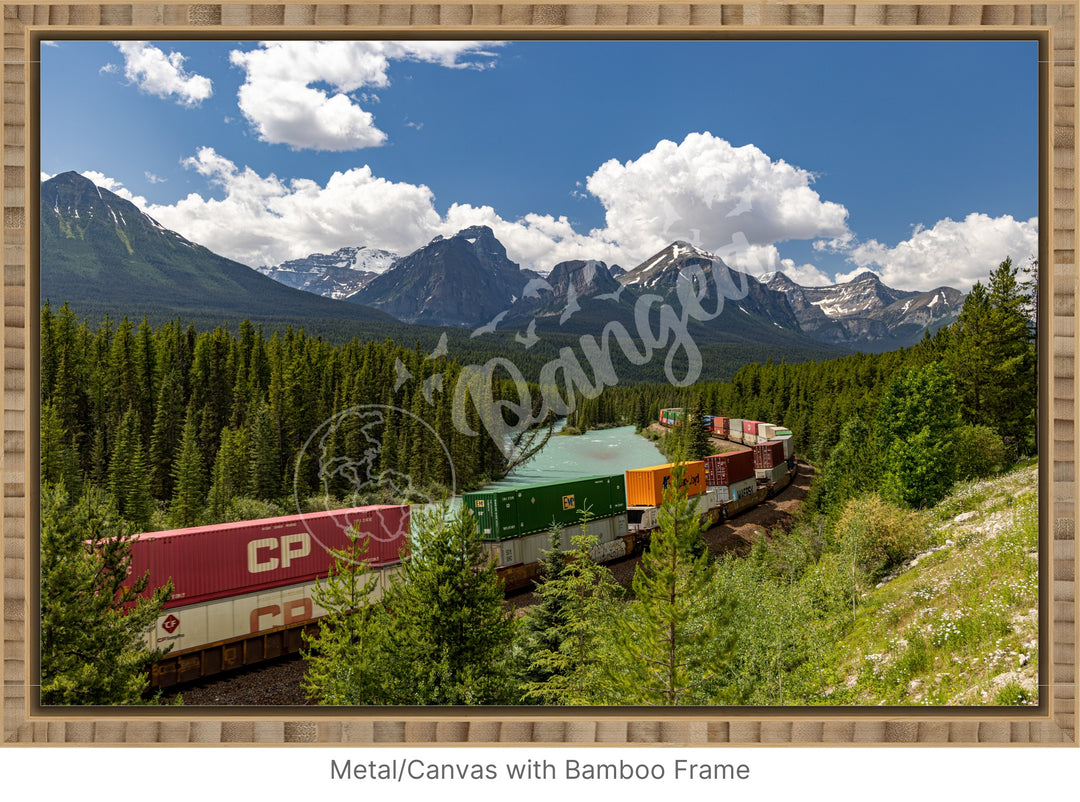 Morant's Curve, Banff: The Train Wall Art