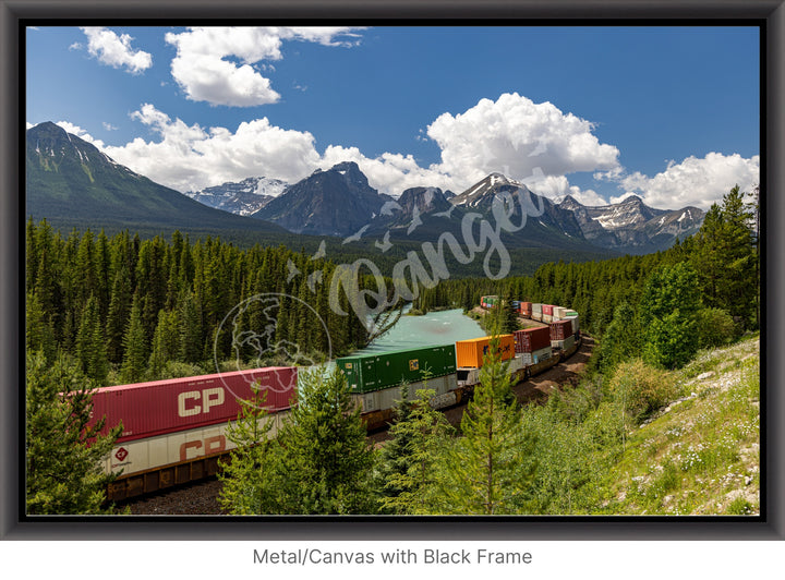 Morant's Curve, Banff: The Train Wall Art