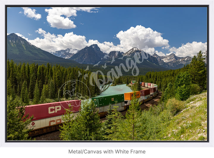 Morant's Curve, Banff: The Train Wall Art