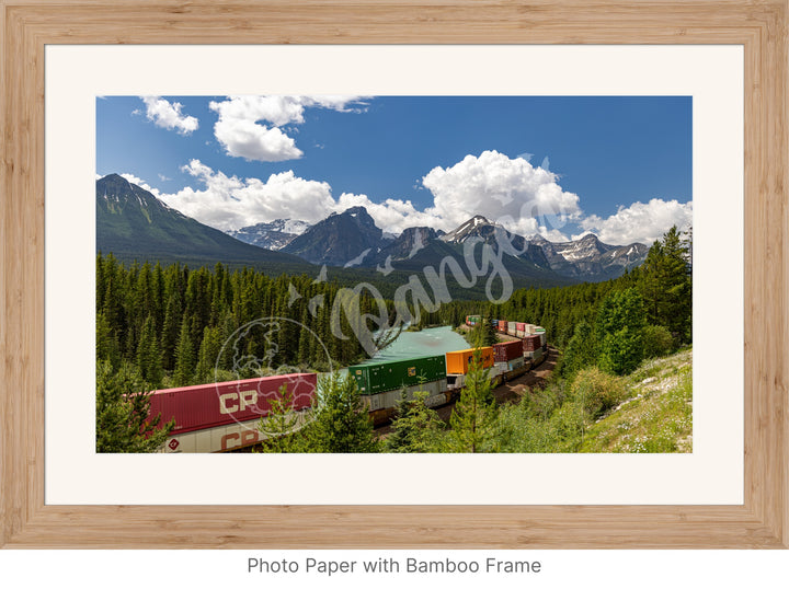 Morant's Curve, Banff: The Train Wall Art