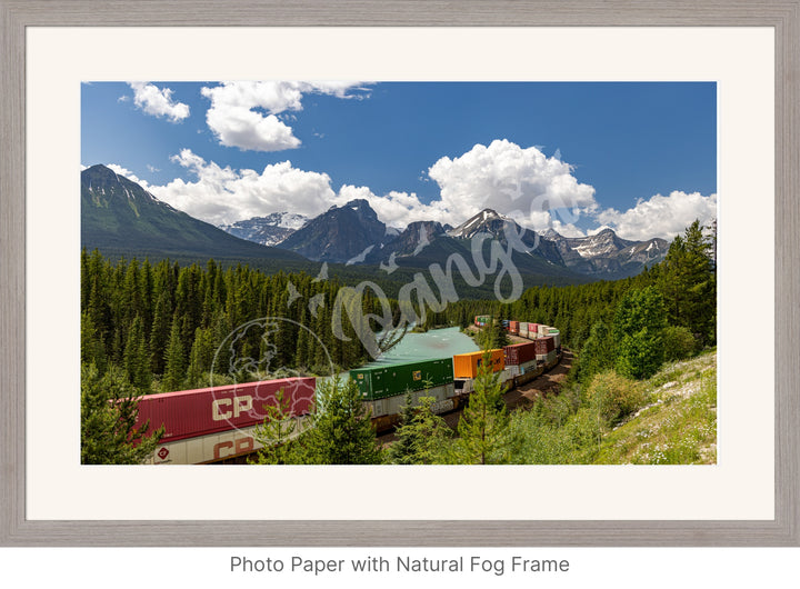 Morant's Curve, Banff: The Train Wall Art