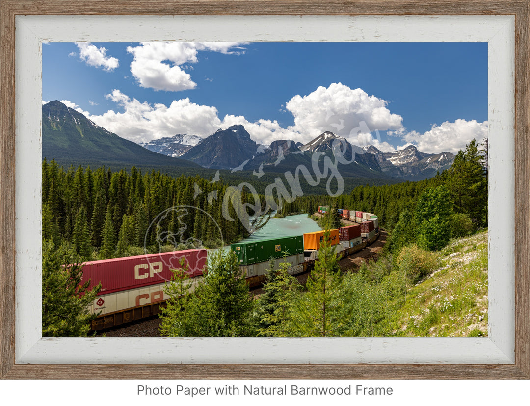 Morant's Curve, Banff: The Train Wall Art