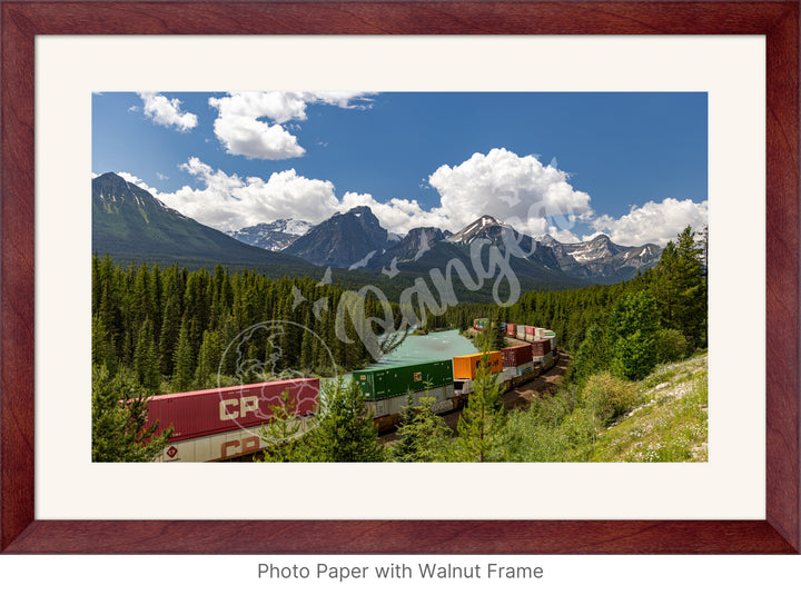 Morant's Curve, Banff: The Train Wall Art