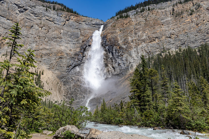 Wall Art: Thundering Takkakaw Falls