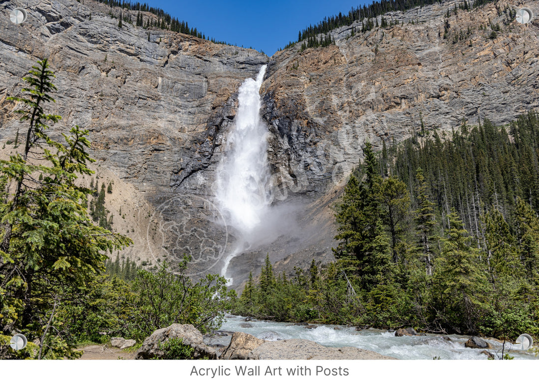 Wall Art: Thundering Takkakaw Falls