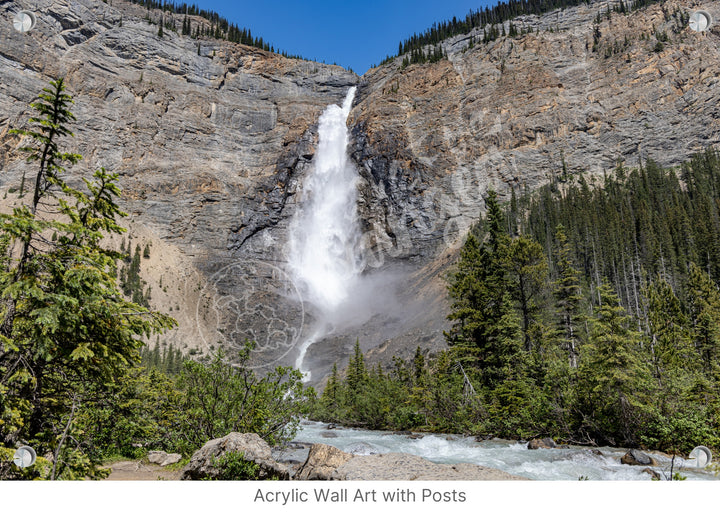 Wall Art: Thundering Takkakaw Falls