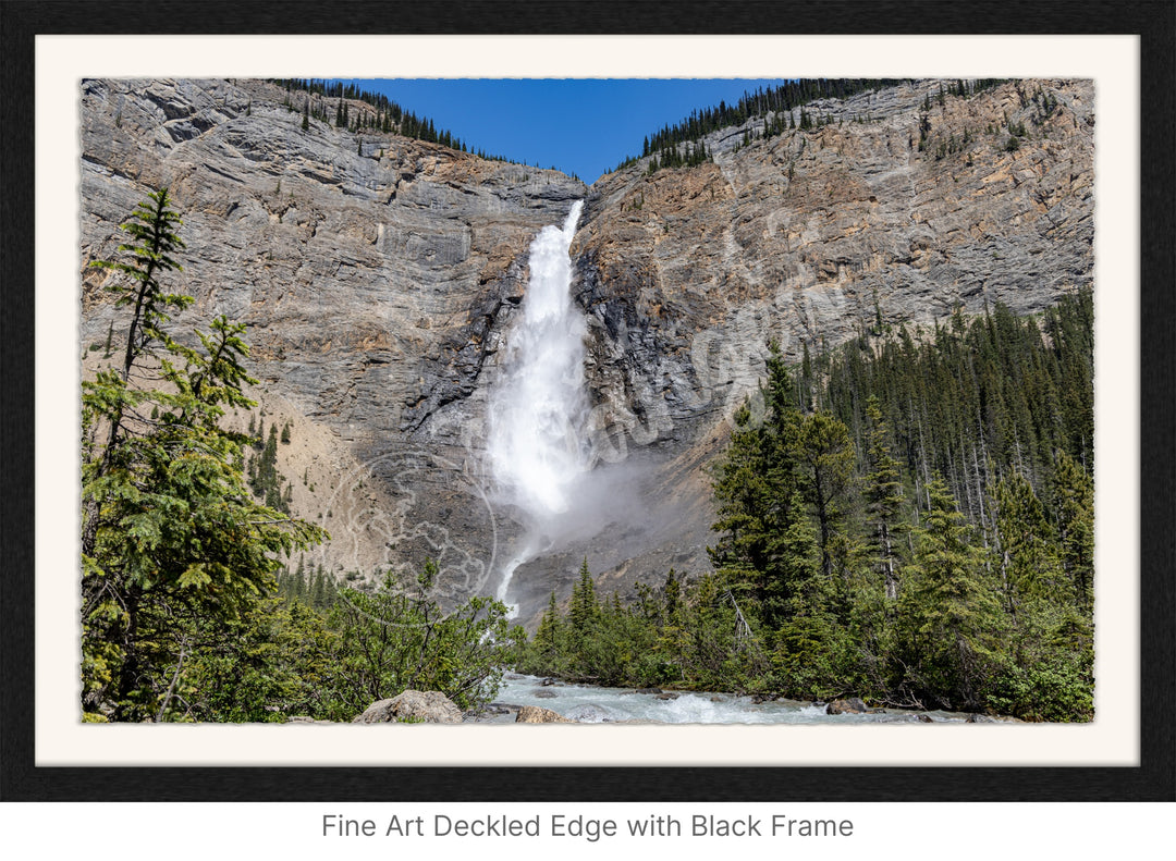 Wall Art: Thundering Takkakaw Falls