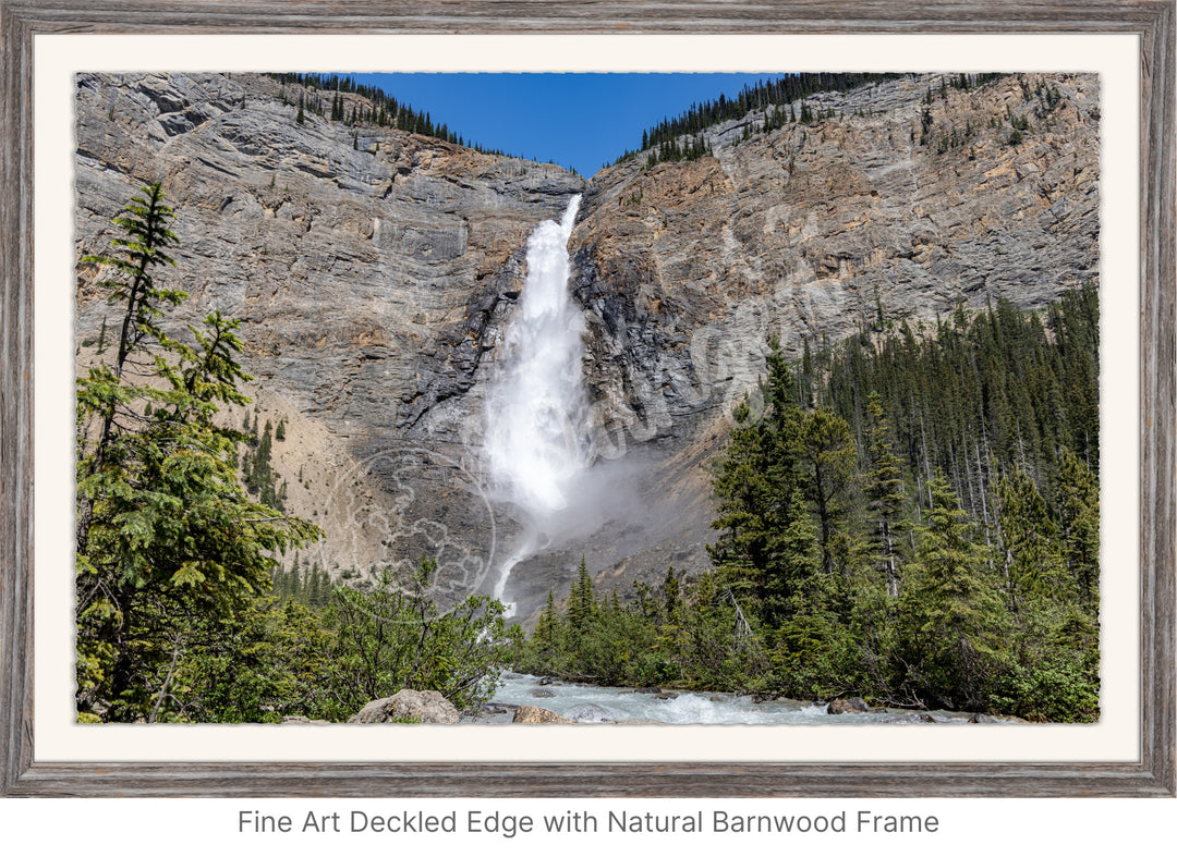 Wall Art: Thundering Takkakaw Falls