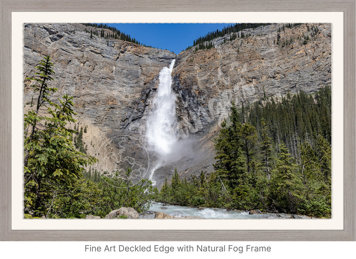 Wall Art: Thundering Takkakaw Falls