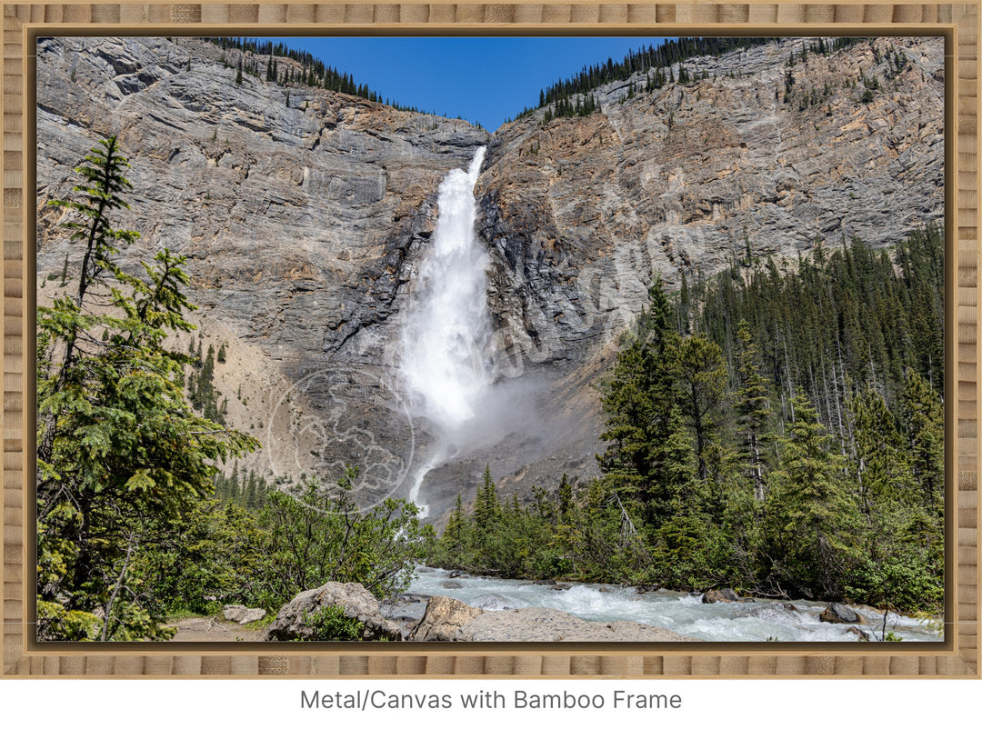 Wall Art: Thundering Takkakaw Falls