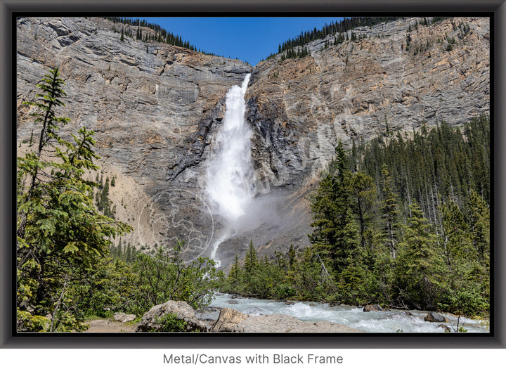 Wall Art: Thundering Takkakaw Falls