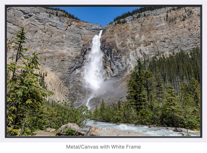 Wall Art: Thundering Takkakaw Falls