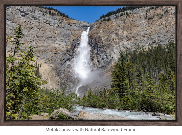 Wall Art: Thundering Takkakaw Falls