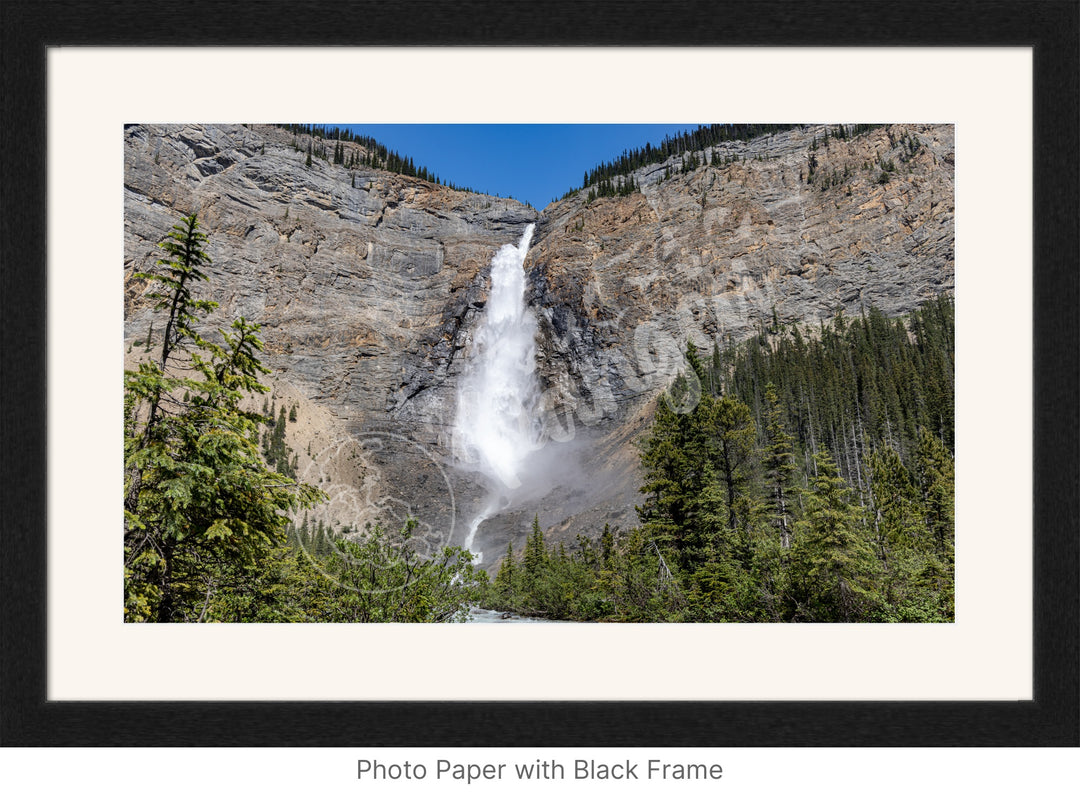 Wall Art: Thundering Takkakaw Falls