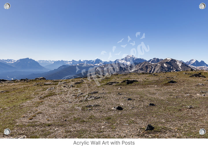 Wall Art: On Top of the Canadian Rockies