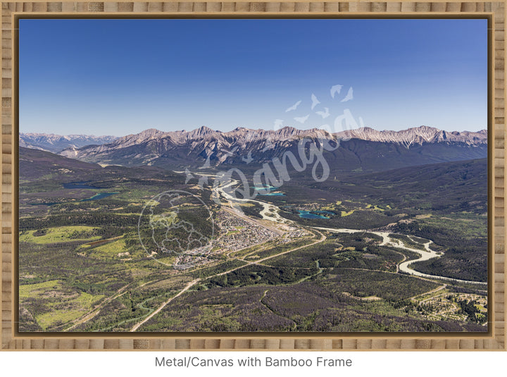 Wall Art: Jasper from Above