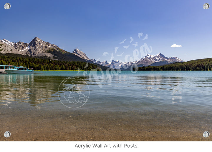 Wall Art: Summer on Maligne Lake