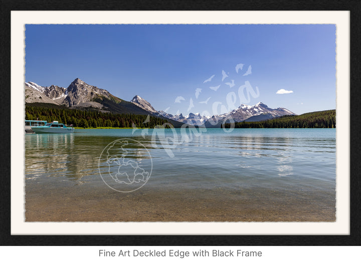 Wall Art: Summer on Maligne Lake