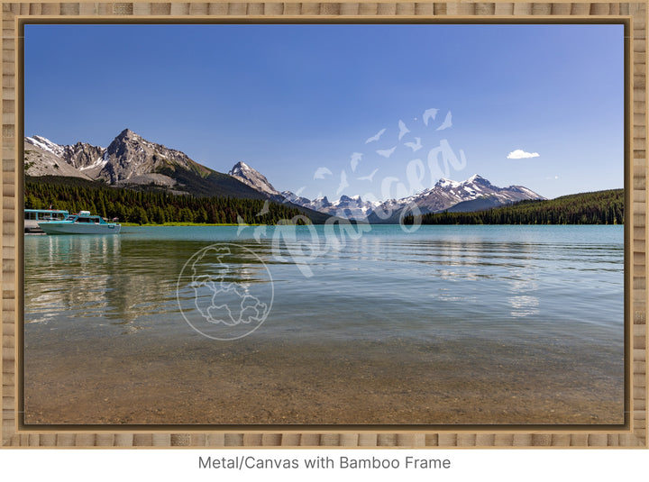 Wall Art: Summer on Maligne Lake