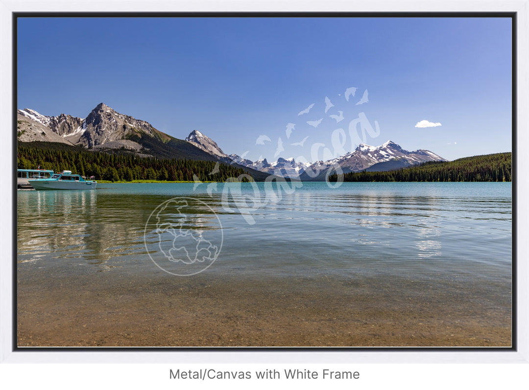 Wall Art: Summer on Maligne Lake