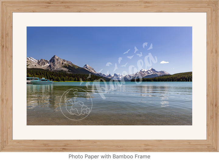 Wall Art: Summer on Maligne Lake