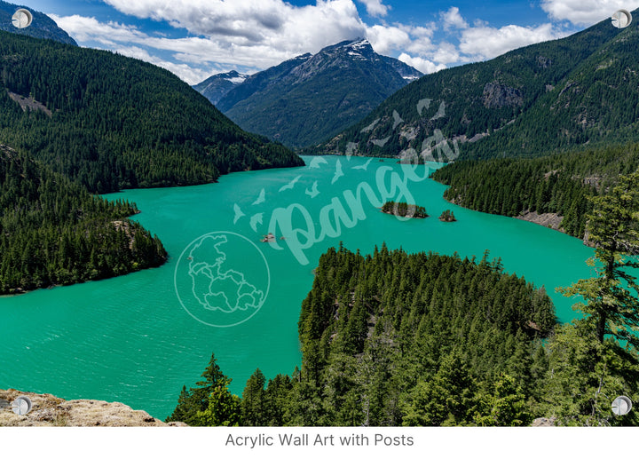 North Cascades Wall Art: Diablo Lake