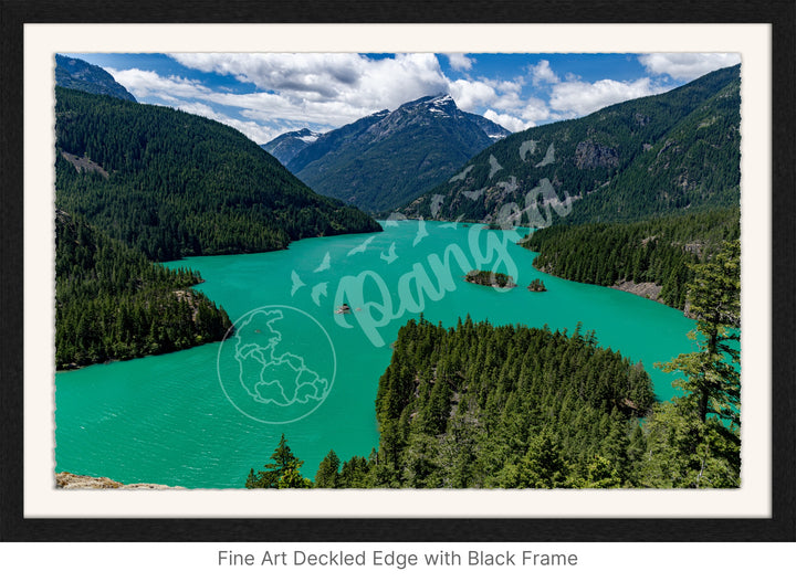 North Cascades Wall Art: Diablo Lake