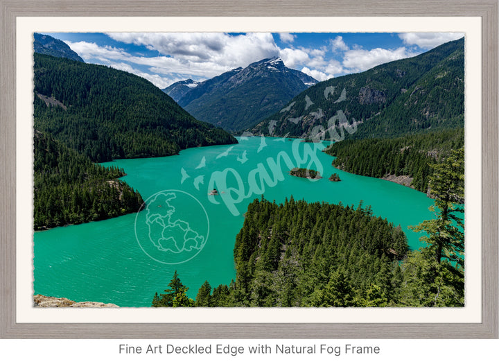 Wall Art: Summer at Diablo Lake