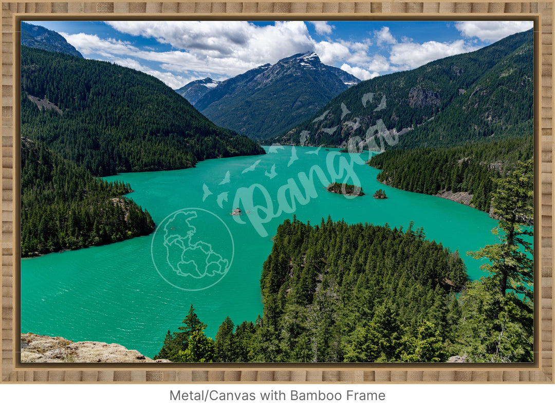 Wall Art: Summer at Diablo Lake