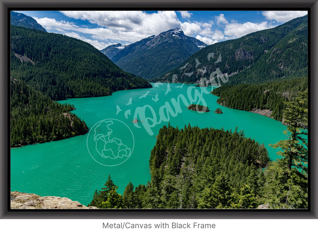 Wall Art: Summer at Diablo Lake