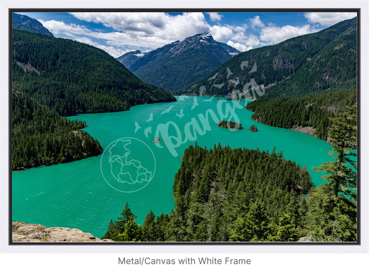 Wall Art: Summer at Diablo Lake