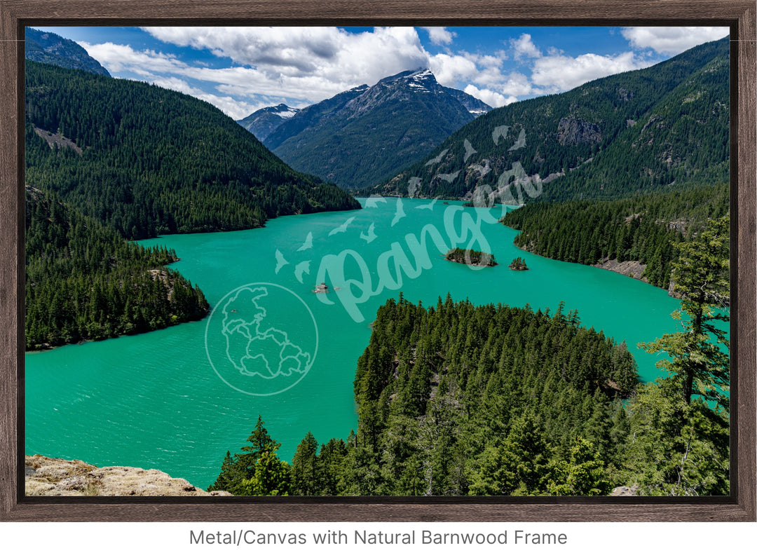 Wall Art: Summer at Diablo Lake