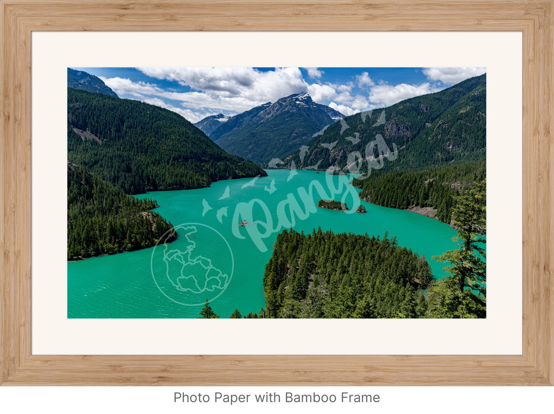 Wall Art: Summer at Diablo Lake