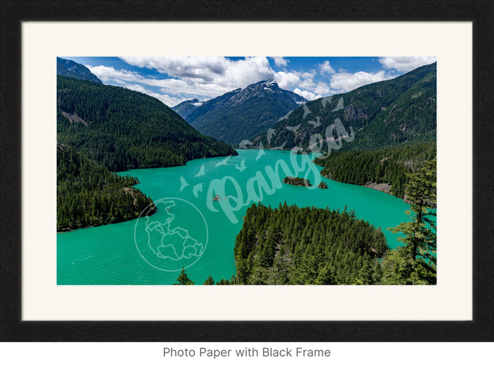 Wall Art: Summer at Diablo Lake