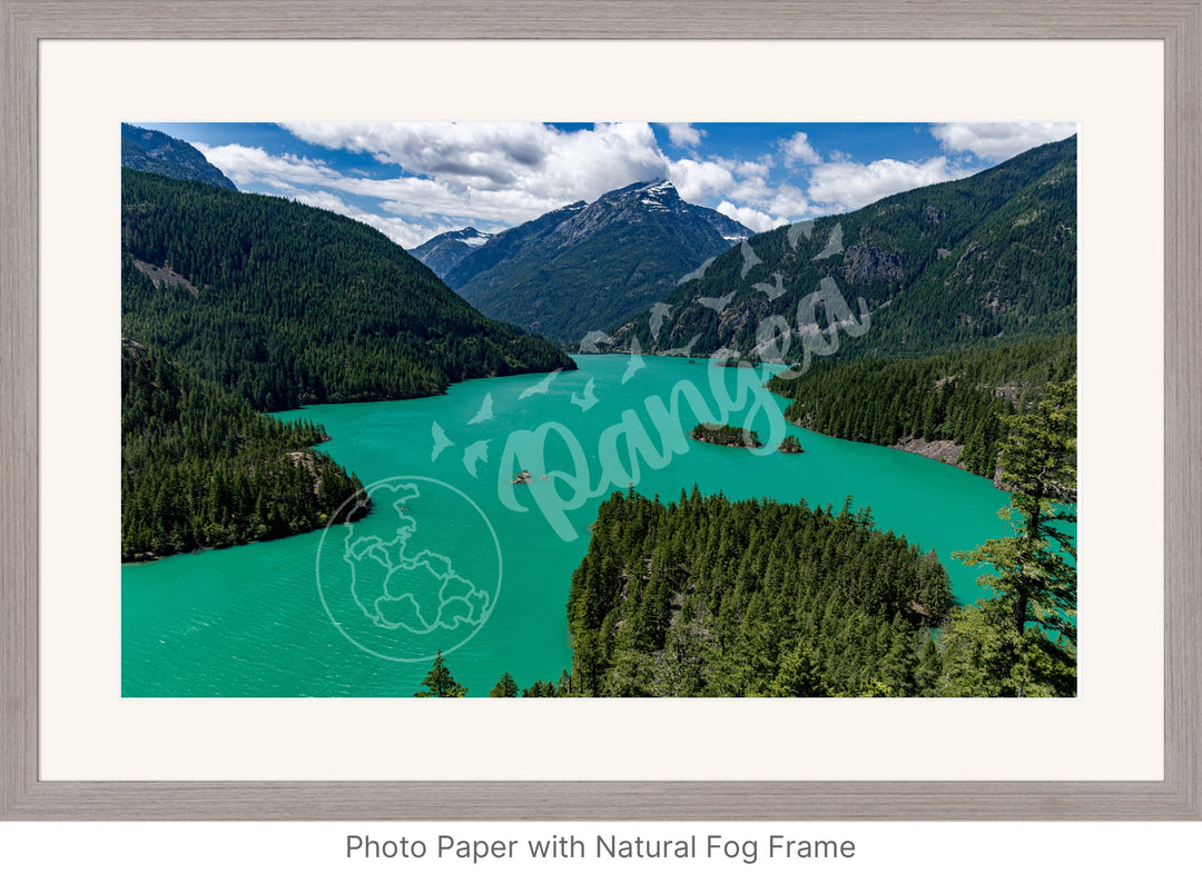 North Cascades Wall Art: Diablo Lake