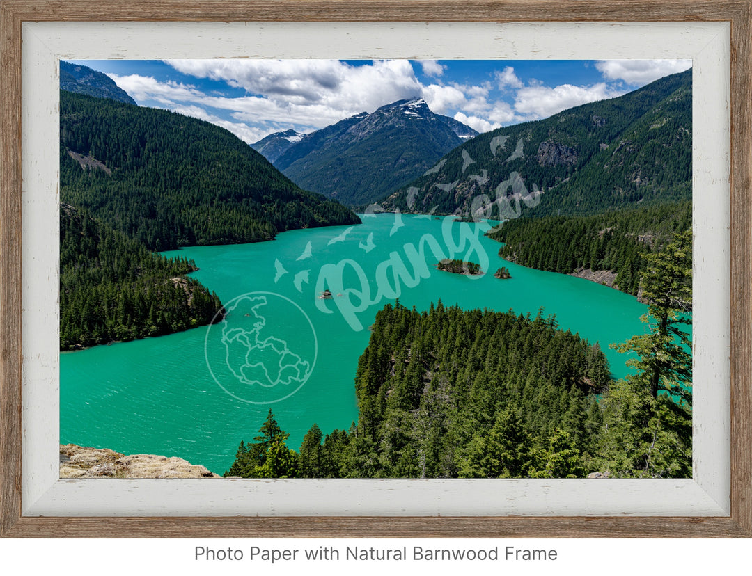 Wall Art: Summer at Diablo Lake