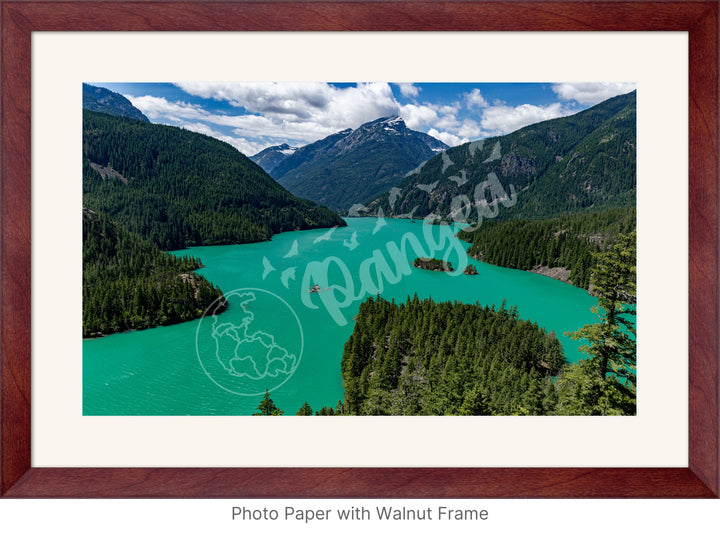 North Cascades Wall Art: Diablo Lake