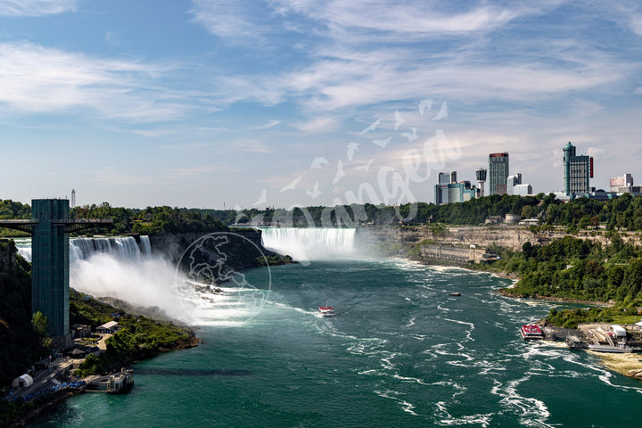 Niagara Falls Wall Art: The View from Above