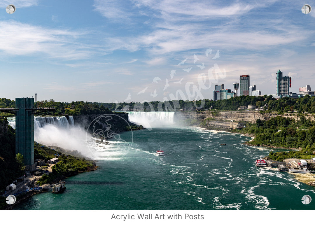 Niagara Falls Wall Art: The View from Above