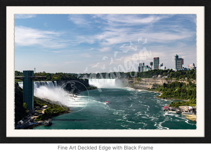 Niagara Falls Wall Art: The View from Above