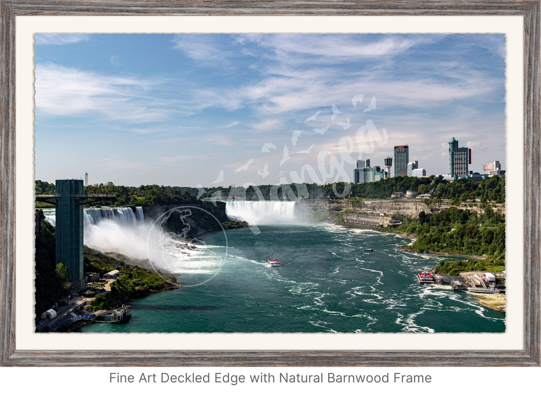 Niagara Falls Wall Art: The View from Above