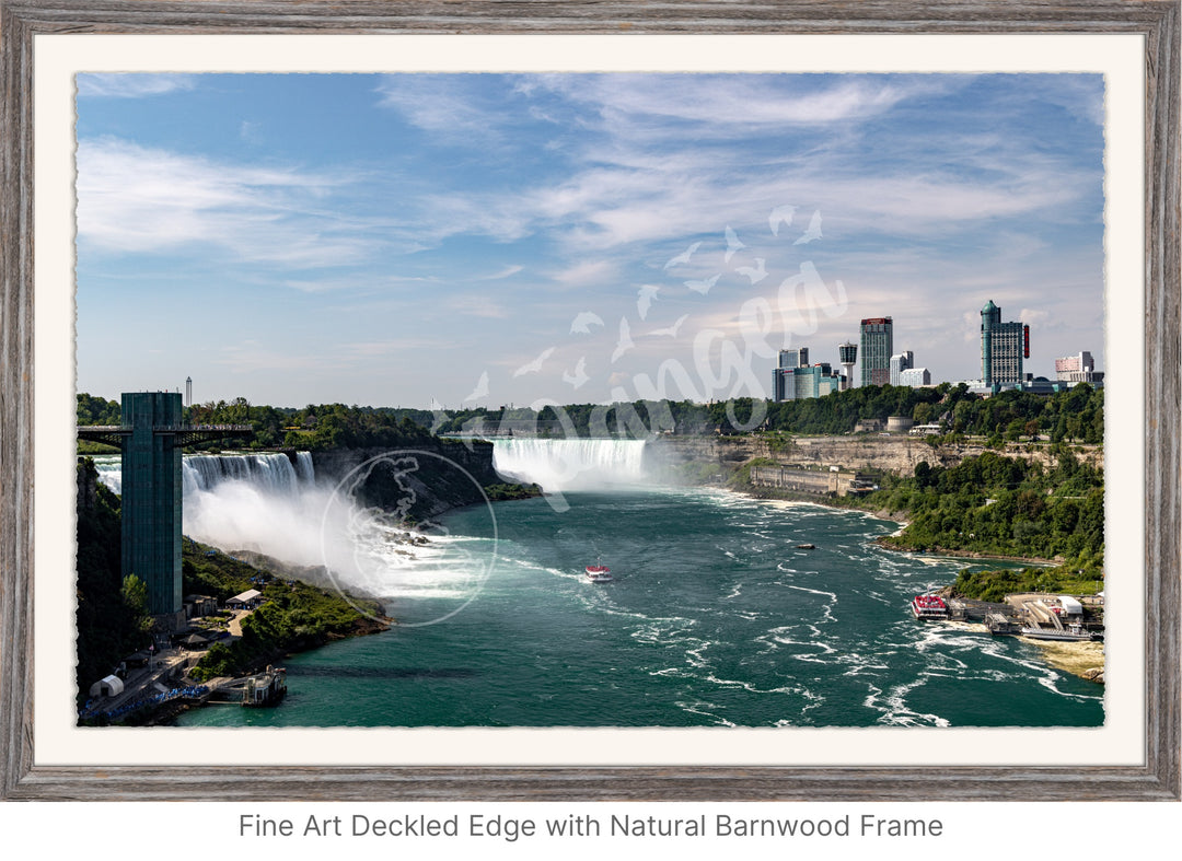 Wall Art: Niagara Falls (The View from Above)