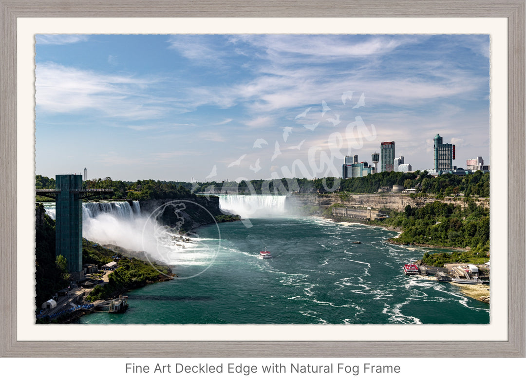 Niagara Falls Wall Art: The View from Above