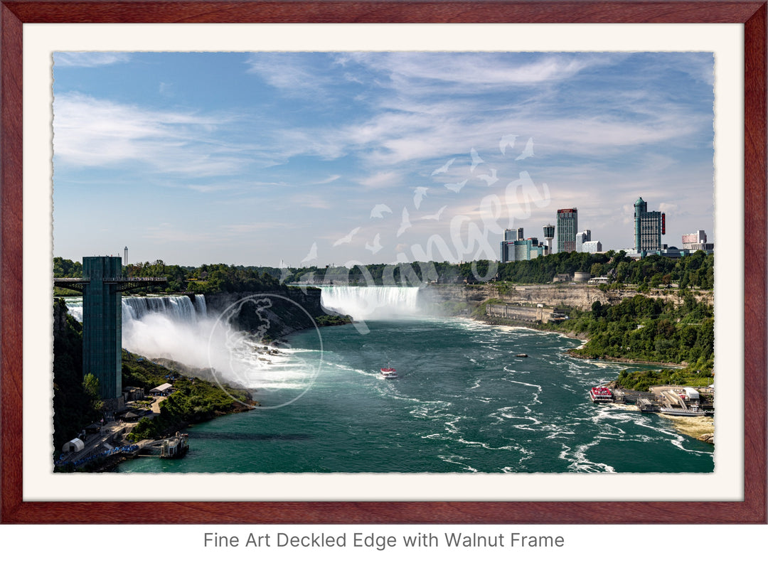 Niagara Falls Wall Art: The View from Above