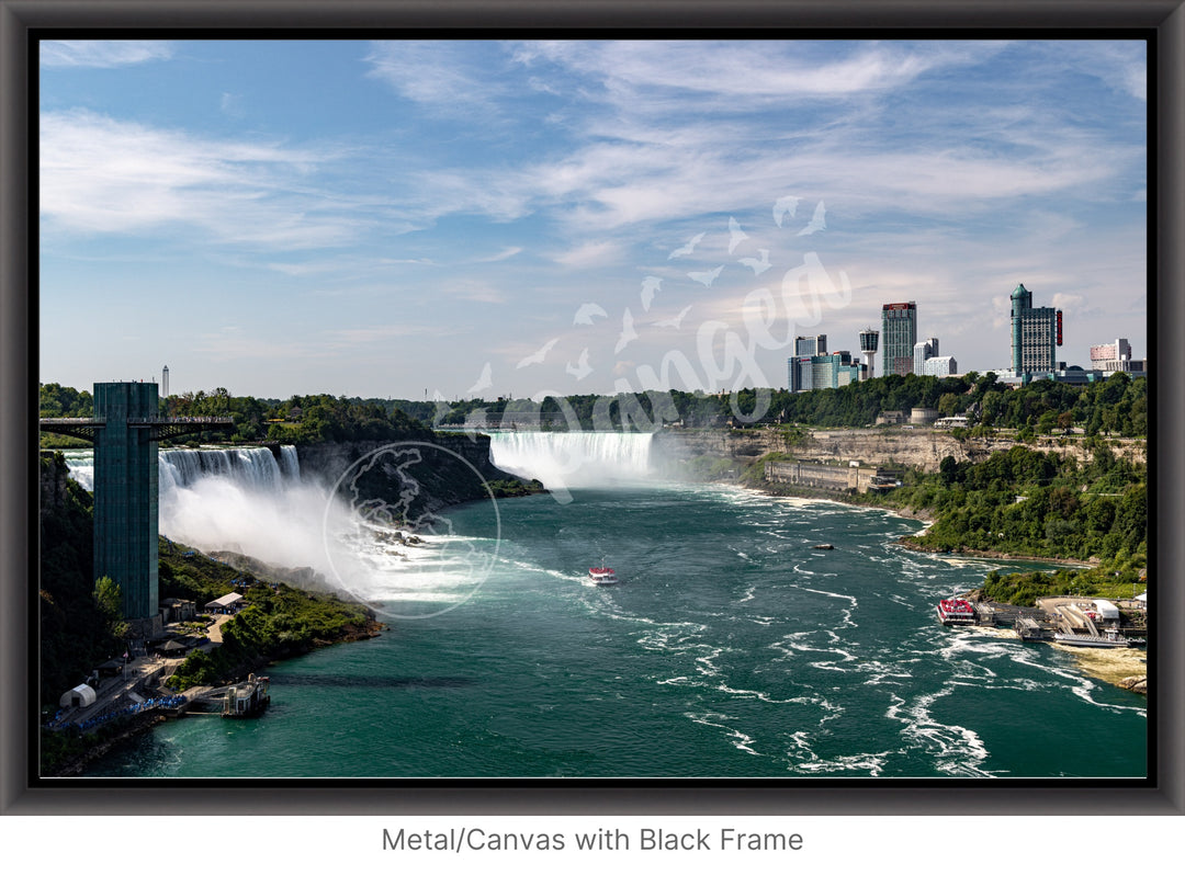 Niagara Falls Wall Art: The View from Above