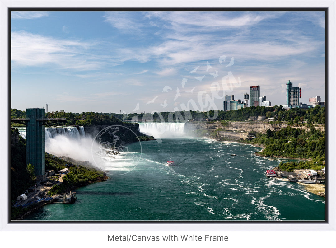 Niagara Falls Wall Art: The View from Above
